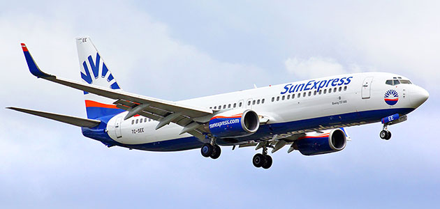 SunExpress, Son 10 Günde 30 bin Kişi Taşıdı