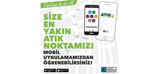 Atık Toplama Noktaları Artık Cepte