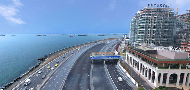 Büyükyalı Projesi Kennedy Caddesine Artık Doğrudan Bağlanabiliyor