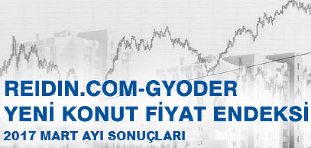 GYODER, Yeni Konut Fiyat Endeksi'nin Mart 2017 Raporu'nu açıkladı