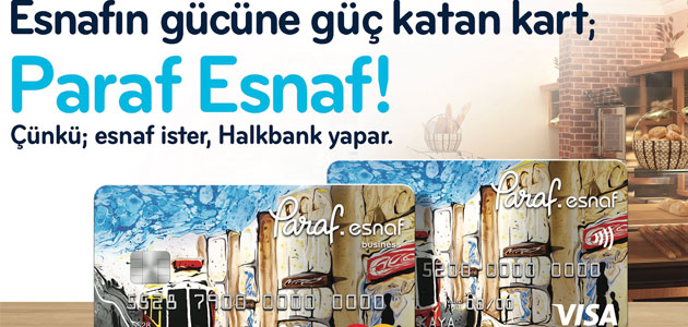Halkbank’tan esnafa özel Paraf ayrıcalığı