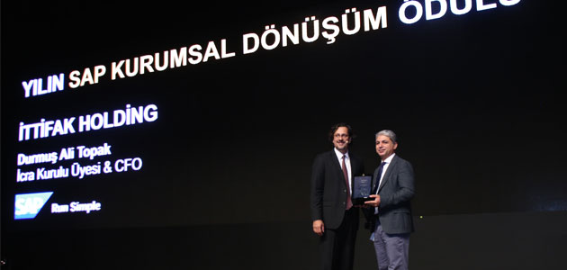 İttifak Holding’e Kurumsal Dönüşüm Ödülü