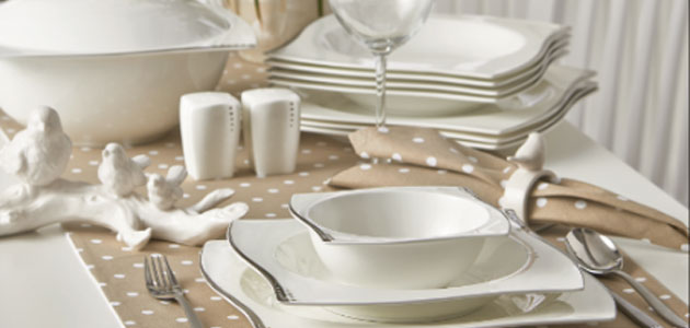 Karaca Beyaz Altın Yemek Takımı İle Daha Şık Sofralar