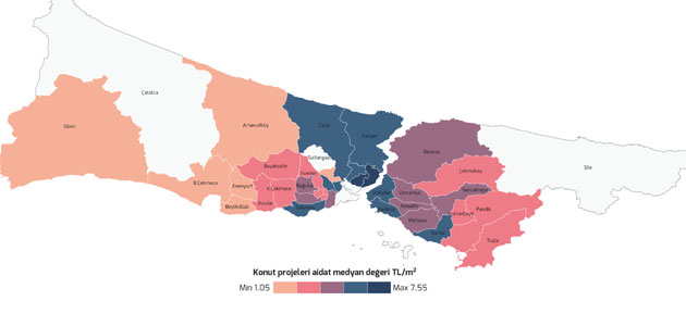 Konut Aidatlarında Türkiye Rekoru Beşiktaş’ta