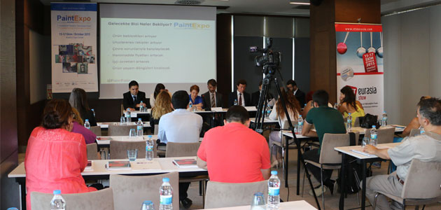 PaintExpo Eurasia Fuarı ve  STT Eurasia Fuarı Ekim’de İstanbul’da