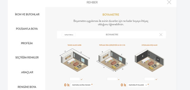 Polisan Boya’dan Elinizi Boyamadan  Evinizi Boyayan “Polipalette” Uygulaması