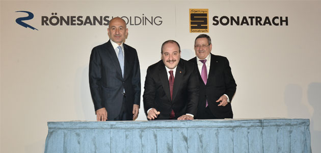    Rönesans Holding 1,2 milyar dolarlık yatırımla  Ceyhan’da petrokimya tesisi kuracak