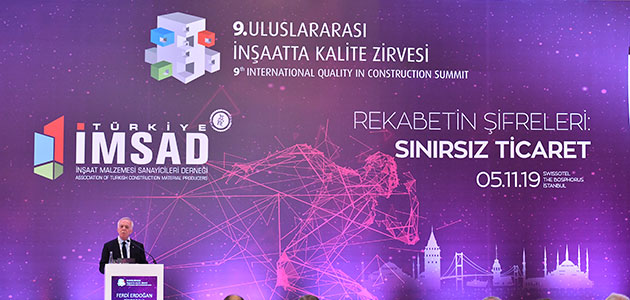 Uluslararası İnşaatta Kalite Zirvesi Bir Araya Geldi