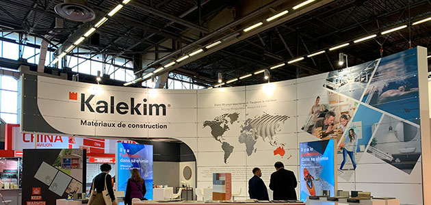 Kalekim Paris Batimat Fuarı’nda