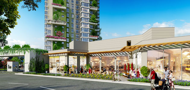 Sinpaş Gökorman projesinde salon salomanje keyfi