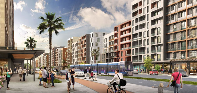 Sur Yapı’nın inşa ettiği yeni şehrin inşaatı hızlandıkça Antalya ekonomisine katkı da artıyor  