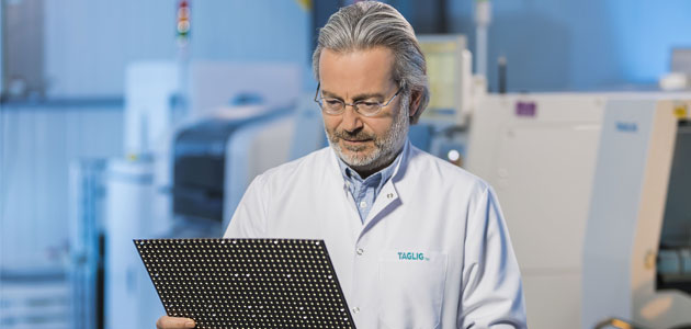 Taglig, ürettiği yerli LED ekranları  dünyaya satacak