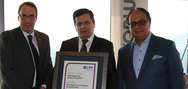 Vestel Dünyanın En Saygın Satınalma Sertifikası CIPS’i Aldı