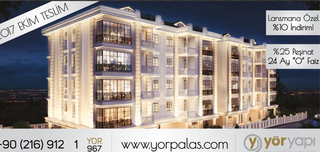 Yör Palas Projesi Satışa Çıktı.Proje Detayları ve Ödeme Planı Açıklandı...